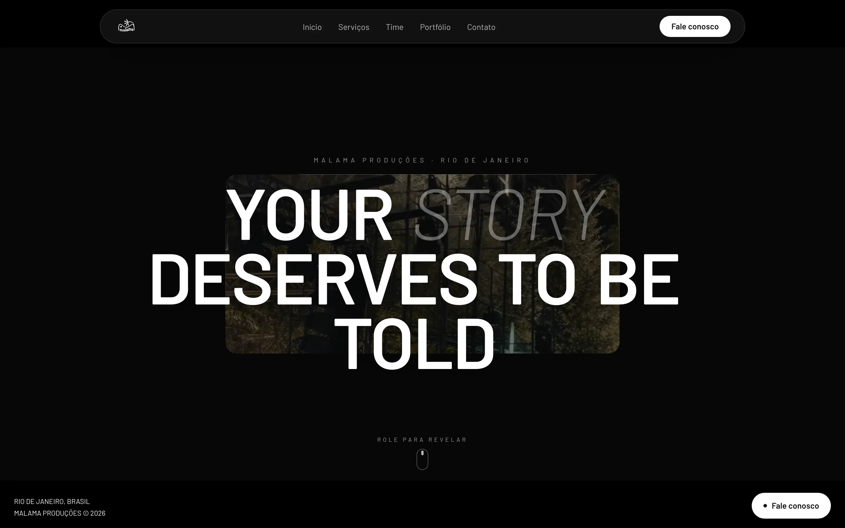 Abertura da Malama: Your story deserves to be told