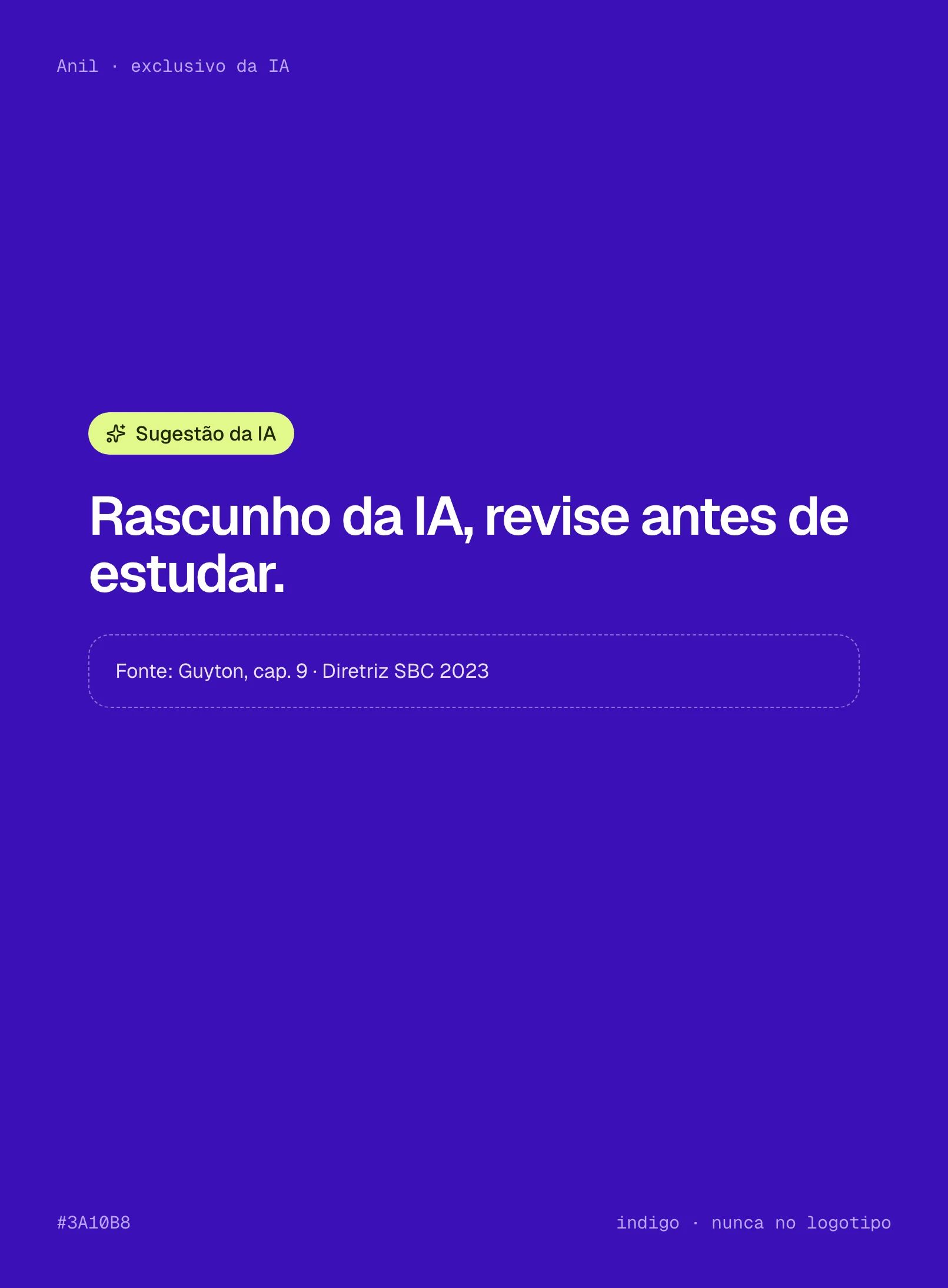 Anil: Exclusivo da IA