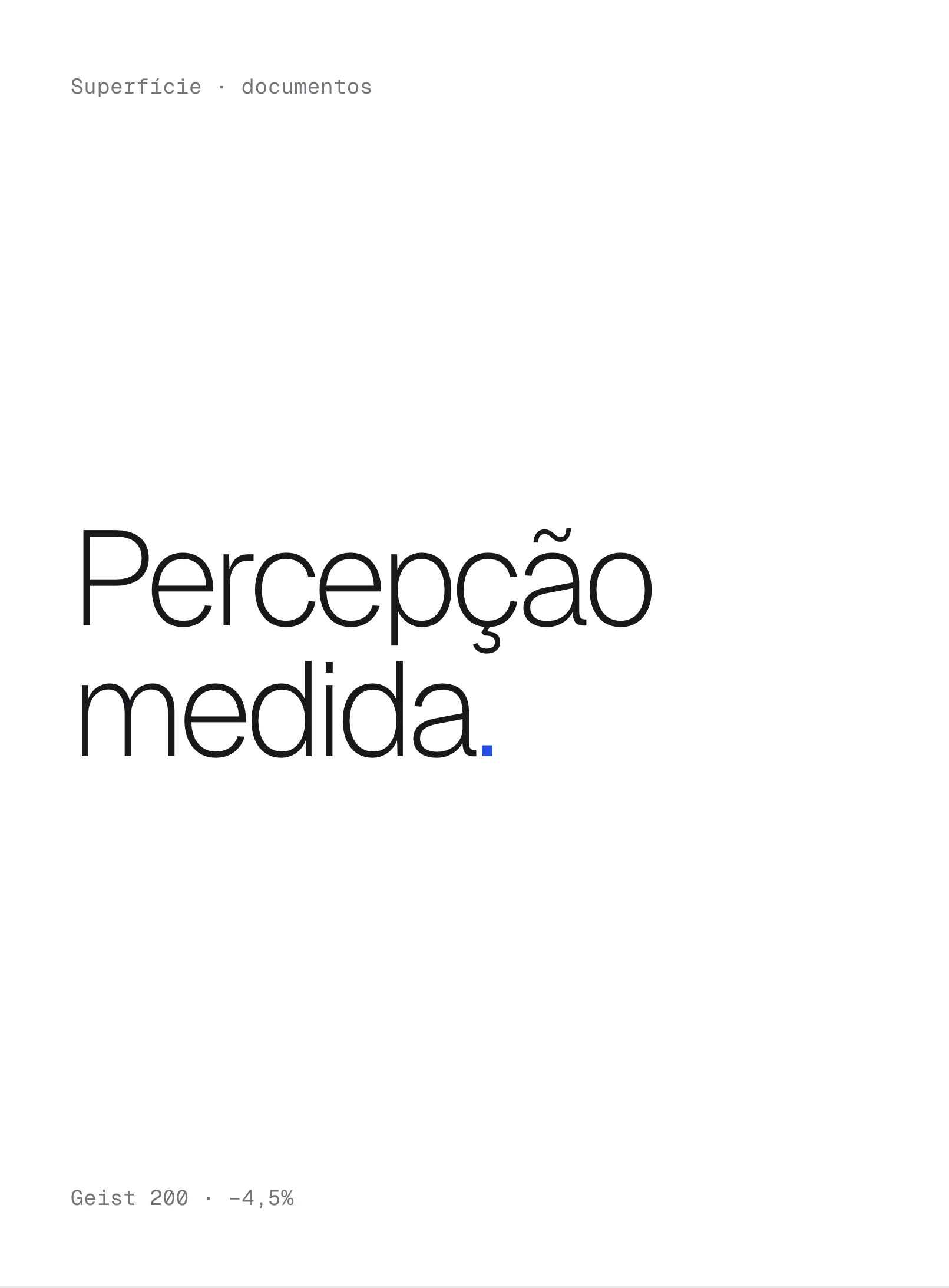 Superfície: Cartões, documentos