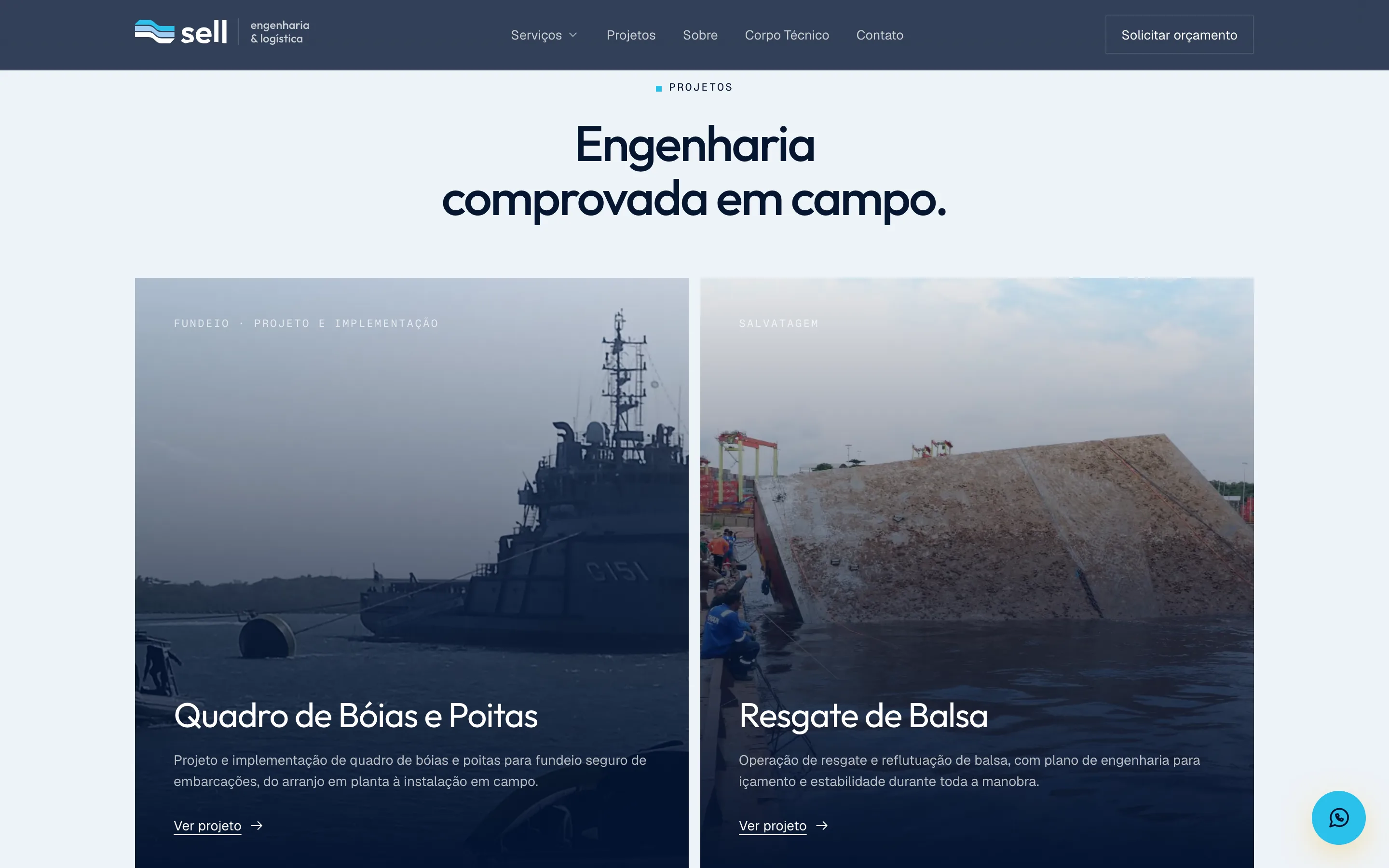 Projetos em campo: Quadro de Bóias e Poitas e Resgate de Balsa