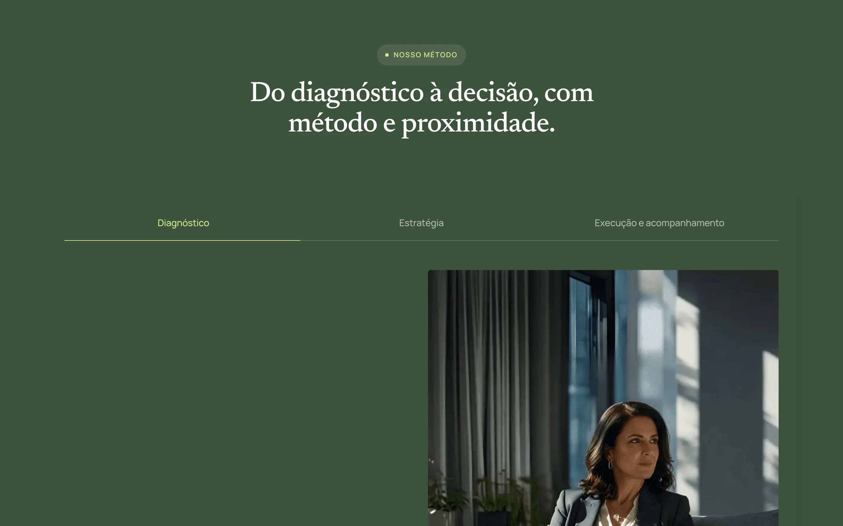 Método em três etapas: do diagnóstico à decisão